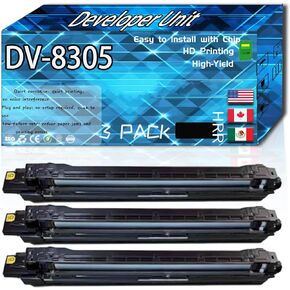 Compatible for Copystar DV-8305 Replacement Developer Unit Used with CS3050ci CS3051ci CS3550ci CS3551ci Printers, High Production Multiple Options (1 Pack Magenta)