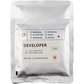 1PC 210g Developer Powder Compatible with TK898 for FS-C8525 FS-8025 FS-C8020 C8025 C8520 C8020 C8525 3252ci 2552ci(1pc Black 210G)