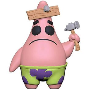 Funko Pop! Animation: Spongebob Squarepants - Patrick with Board, Multicolor, Standard