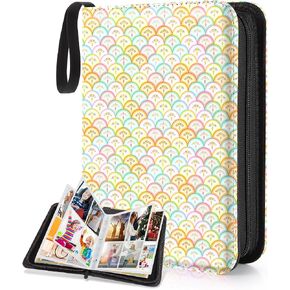 CLOKORIA Card Binder for Girls Gifts,440 Cards Collectible Trading Card Holder Case with 55 Sleeves, 4 Pocket for TCG Game Cards Collection Sports Trading Cards Collector Album (Sakura cat) in Kuwait