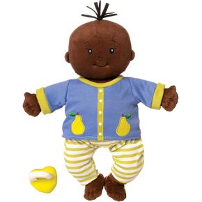 Manhattan Toy Baby Stella Brown Doll 15" Soft First Baby Doll