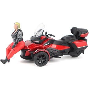 Diecast Masters BRP Bombardier Models 1:32 Scale Diecast Replica Can-Am Spdyer RT Limited, Deep Marsala Metallic | Item 60017
