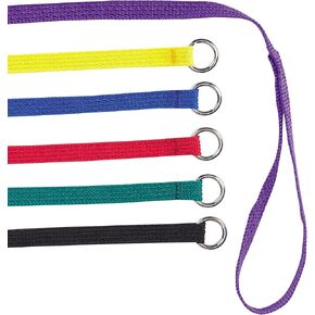 Guardian Gear 6-Feet Nylon Dog Kennel Lead, 6-Pack, Colors Vary