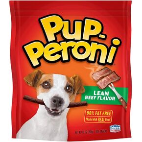 Pup-Peroni Lean Beef Flavor Dog Snacks, 10-Ounce (Pack of 2)