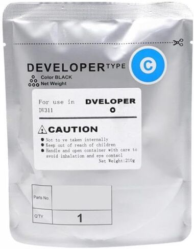 DV311 Developer Compatible with C220 C280 C360 Ink Powder Contrast Medium(DV311-C M K Y) in Saudi Arabia