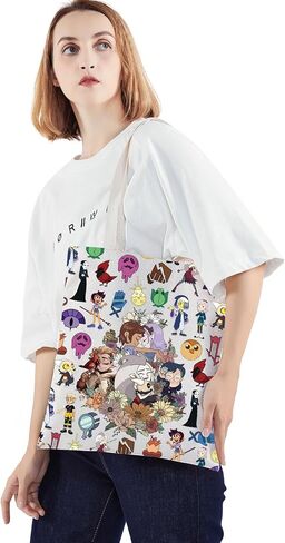 حقيبة كتف WZMPA Hooty & Owlbert هدية لمحبي الشياطين من Luz & Amity & Hunter & Eda & Raine حقيبة كتف شخصية Hooty Merch in Saudi Arabia