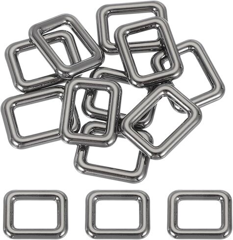 حلقات Batikil Metal Rectangle Buckle ، شرائح حزام حزام من سبيكة الزنك in Kuwait