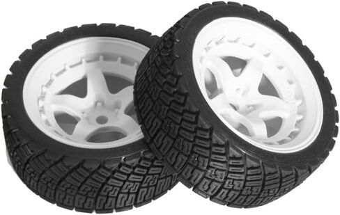 OD 2.67 "1/10 RC على الطرق الراغاف و RIM RIM من النايلون المعززة من نايلون حافة 12 مم من RC 1/10 RC على الطريق سيارات HSP HPI Tamiya Kyosho TT01 TT02 XV01 WRC RACE TIRES W181 (W181 WITHY) in Kuwait