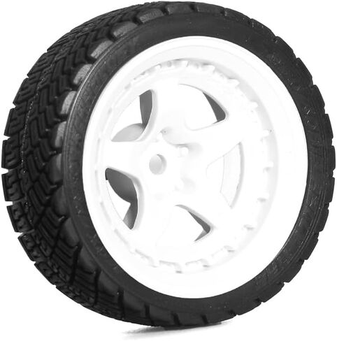 OD 2.67 "1/10 RC على الطرق الراغاف و RIM RIM من النايلون المعززة من نايلون حافة 12 مم من RC 1/10 RC على الطريق سيارات HSP HPI Tamiya Kyosho TT01 TT02 XV01 WRC RACE TIRES W181 (W181 WITHY) in Kuwait