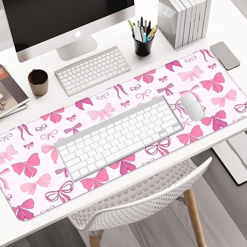 ملخص Purple Hearts Gaming Mouse Pad ، حصيرة مكتب كبيرة ممتدة ، كمبيوتر مفتاح الكمبيوتر المحمول Mousepad للعمل والمكاتب ، XL in Kuwait