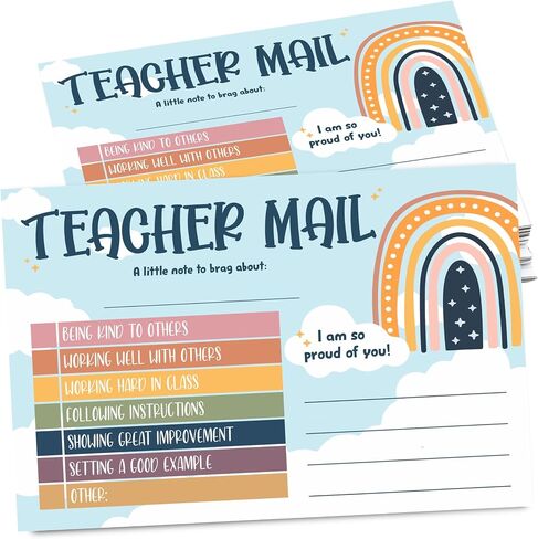 Disco Theme Teacher Mail Incentive Cards, Preschool, Elementary Teacher Mail Good Behavior Incentive Cards to Send Home in Saudi Arabia