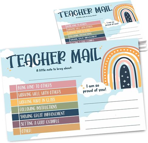 Disco Theme Teacher Mail Incentive Cards, Preschool, Elementary Teacher Mail Good Behavior Incentive Cards to Send Home in Saudi Arabia