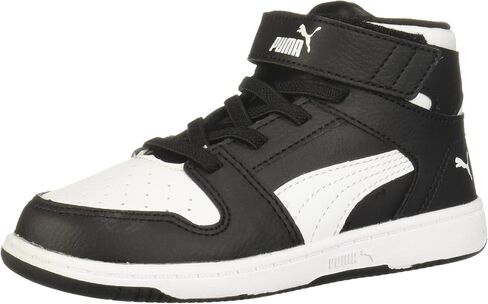 PUMA Rebound Layup جلد صناعي (للأطفال الكبار) Puma Team Royal/Puma Black/Puma Black 6.5 Big Kid M in Saudi Arabia