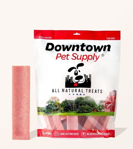 Downtown Pet Supply Strawberry Yak Chews for Dogs, Nutrient-Rich Himalayan Dog Chews, Long Lasting, Odorless and Easy to Digest - 1 LB in Kuwait