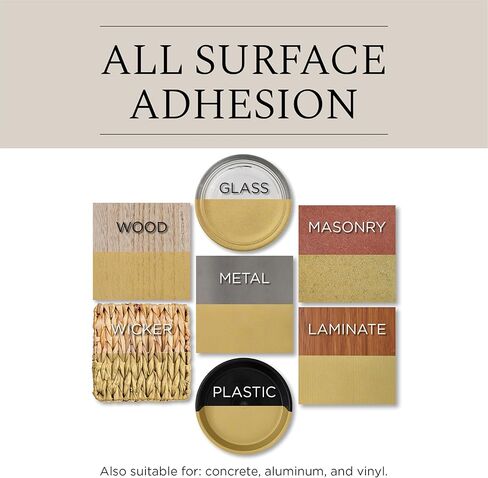 Rust-Oleum 387992- طلاء بخاخ معدني عالمي لجميع الأسطح، 11 أونصة، ذهبي مطفي in Kuwait