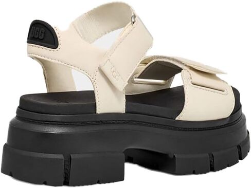 UGG Women's Ashton Ankle Heeled Sandal, Sand Suede, 8.5 in Saudi Arabia