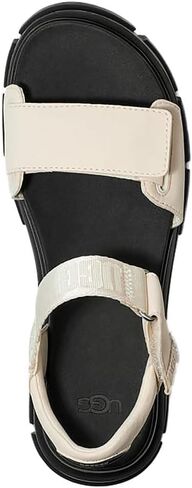 UGG Women's Ashton Ankle Heeled Sandal, Sand Suede, 8.5 in Saudi Arabia