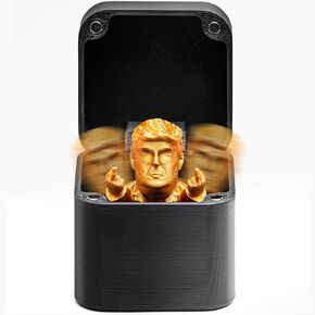 Trump Middle Finger in A Box, Gag Gifts Christmas, Funny Gifts, Joke Prank Gag Quirky Gifts for Guys Men