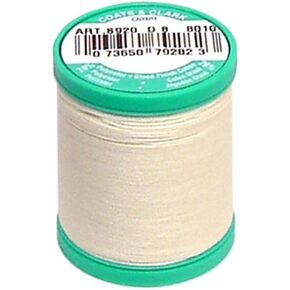 Coats Dual Duty Plus Button & Carpet Thread 50yd - Natural