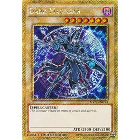 YU-GI-OH! - Dark Magician (MVP1-ENGV3) - The Dark Side of Dimensions Movie Pack Gold Edition - Limited Edition - Gold Secret Rare