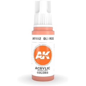 AK-Interactive 3rd Gen Acrylic Old Rose 17ml - Model Building Paints and Tools # 11062