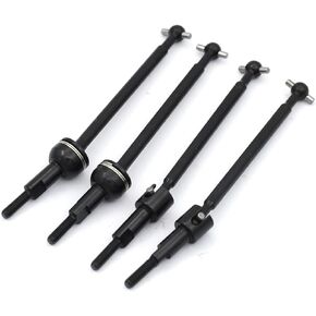 Steel Front Rear CVD Drive Shaft Axle Set RC Upgraded Parts for Rlaarlo AM-X12 AM-D12 RC Car