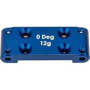 Team Associated RC10B6.4 Front Bulkhead Blue Aluminum ASC91987 Electric Car/Truck Option Parts