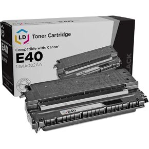 LD Products Compatible Toner Cartridge Replacement for (1-Pack, Black) Canon E40 E30 E31 E16 E20 1491A002AA High Yield for use in Printer PC-170 PC-940 PC-795 PC-950 PC-745 PC-980