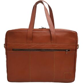 Handcrafted Classic Leather Laptop Bag, 16 Inch