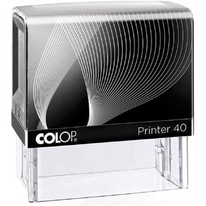 Custom Bank Endorsement Self-Inking Rubber Stamp Your Text up to 5 Lines - P40-15/16" x 2-3/8"
