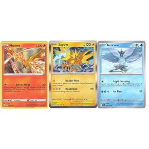 Articuno Zapdos Moltres – Pokemon Legendary Card Lot – Journey Together Twilight Masquerade - 032/159