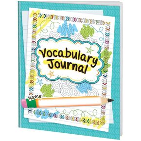 Really Good Stuff Vocabulary Journals - Primary - 12 journals