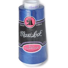 Maxi Lock All Purpose Thread Blue 3000 YD Cone MLT-007