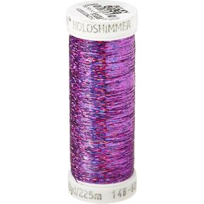 Sulky Of America Holoshimmer Polyester Metallic Thread, 250 yd, Purple