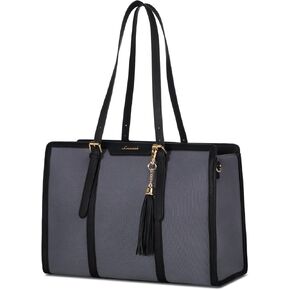 LOVEVOOK Laptop Bag for Women,Large Capacity Work Tote Bag with Clutch,15.6 Inch Computer Bag for Work,Business,Travel,Causal