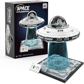 Space UFO Spaceship Building Sets, Galaxy Interstellar Spaceship Sets,Collection Creative Star Spaceship Building Kit for Animation Fans,for Boys and Gril Age 8-12,Compatible with Lego