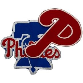Set of 2 Phillias Embroidered Iron On Sew On Patches for Jackets Vest and Clothes for Sports Loves