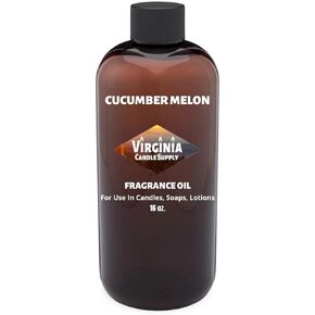 Cucumber Melon Fragrance Oil (Our Version of Brand Name) (16 oz Bottle) for Candle Making, Soap Making, Tart Making, Room Sprays, Lotions, Car Fresheners, Slime, Bath Bombs, Warmers…