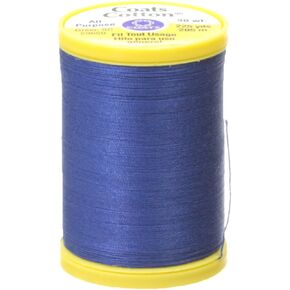 Coats Thread & Zippers S970-4470 General Purpose Cotton Thread, 225 yd., Yale Blue