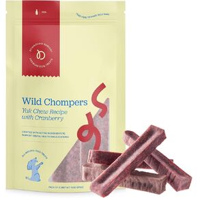 Downtown Barkery Dental Yak Chews - Blueberry - 2 Pack
