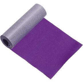 PATIKIL Fabric Patches 59.06x2.36 Inch, Iron-on Nylon Roll Fabric Patches for Clothing Waterproof Clothing Repair Decoration Kit Adhesive Fabric Patches, Purple