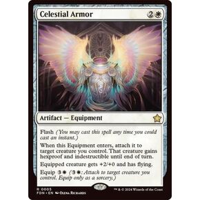 Celestial Armor (005) MTG