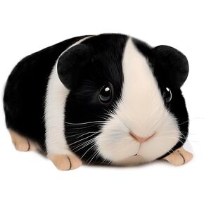 Guinea Pig Stuffed Animal, Cute Guinea Pig Plush for Kids, Realistic Stuffed Animals Small Live Animals Toys for Boys Girls Children's Christmas Birthday Gifts(Multicolor)