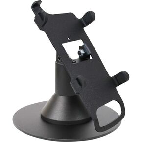Ingenico IPP310 / IPP320 / IPP350 Freestanding Stand with Round Plate, Low Profile, Black