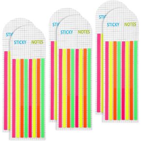 960 Pcs Transparent Highlighter Tape, Colored Translucent Sticky Long Tabs Clear Marking Sticker for Annotating Books Aesthetic Office Suppliesbook (Matte Color)