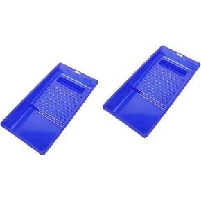 3pcs Paint Tray Versatile Plastic Paint Holder for Easy Mixing Sturdy Construction for Wall Painting and Projects Design