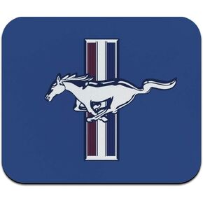 Ford Mustang Logo Low Profile Thin Rubber Mouse Pad Mousepad