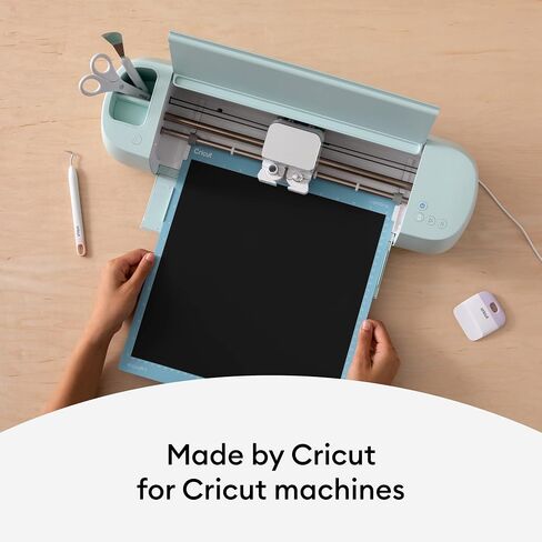Cricut Holographic Iron On Vinyl Sheets, 12" x 24", DIY Supplies, HTV Rolls - Cobalt in Saudi Arabia