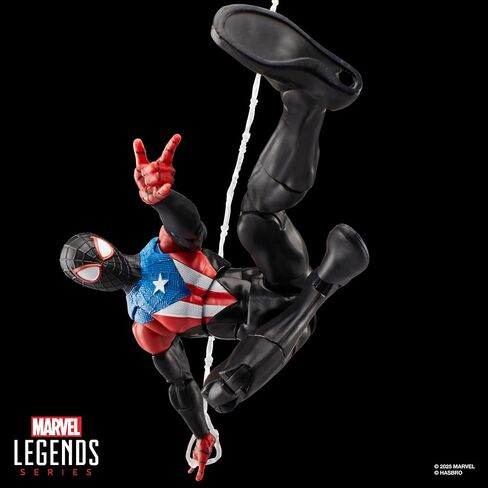 Marvel Legends Series Gamerverse Miles Morales Boricua Suit ، Spider-Man 2 فيديو مستوحى من لعبة 6 بوصة. in Saudi Arabia