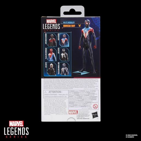 Marvel Legends Series Gamerverse Miles Morales Boricua Suit ، Spider-Man 2 فيديو مستوحى من لعبة 6 بوصة. in Saudi Arabia